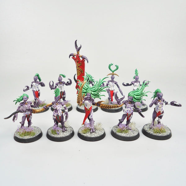 Daemonettes x10 Painted - Hedonites of Slaneesh Warhammer Army Age of Sigmar