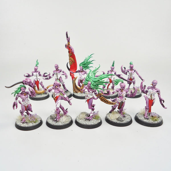 Daemonettes x10 Painted - Hedonites of Slaneesh Warhammer Army Age of Sigmar