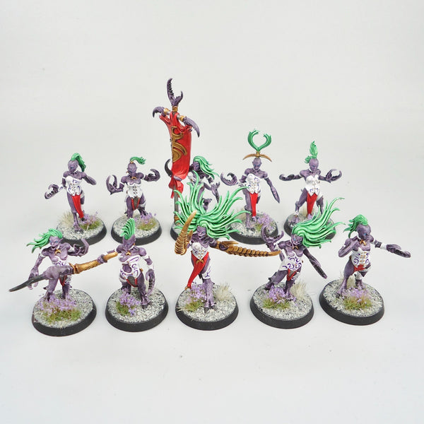 Daemonettes x10 Painted - Hedonites of Slaneesh Warhammer Army Age of Sigmar