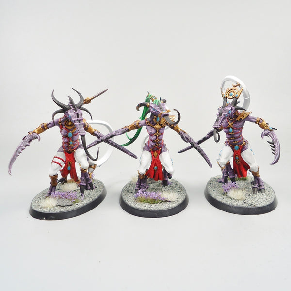 Slannesh Fiends x3 Painted - Hedonites of Slaneesh Warhammer Army Age of Sigmar