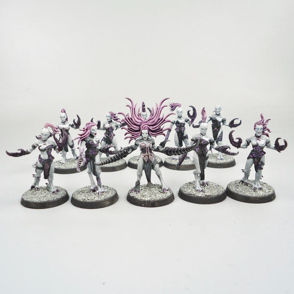 Daemonettes x10 Painted - Hedonites of Slaneesh Warhammer Army Age of Sigmar