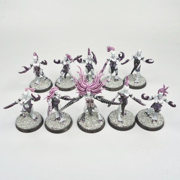 Daemonettes x10 Painted - Hedonites of Slaneesh Warhammer Army Age of Sigmar