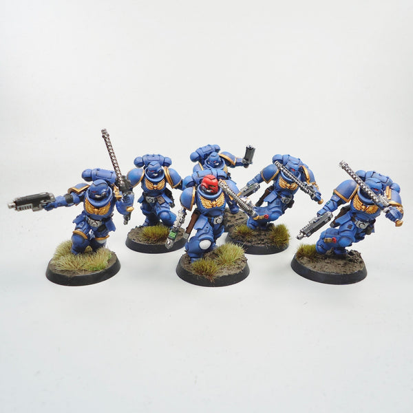 Ultramarines Assault Intercessors x5 Painted - Warhammer 40k Army Space Marines
