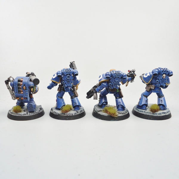 Ultramarines Marines x4 Painted - Warhammer 40k Army Space Marines