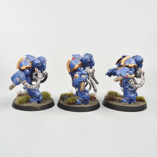 Ultramarines Aggressors x3 Painted - Warhammer 40k Army Space Marines
