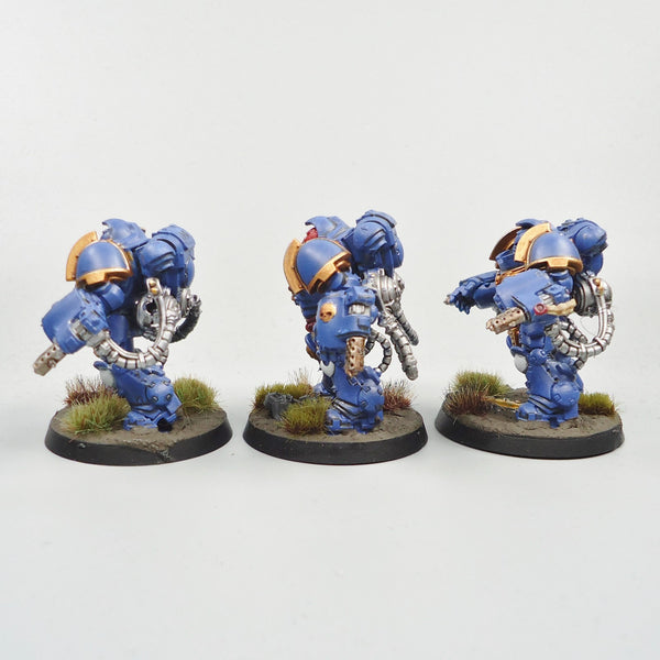 Ultramarines Aggressors x3 Painted - Warhammer 40k Army Space Marines