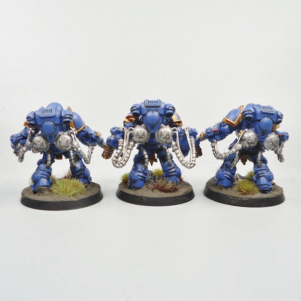 Ultramarines Aggressors x3 Painted - Warhammer 40k Army Space Marines