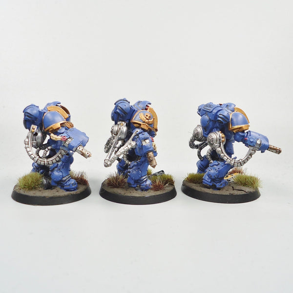 Ultramarines Aggressors x3 Painted - Warhammer 40k Army Space Marines
