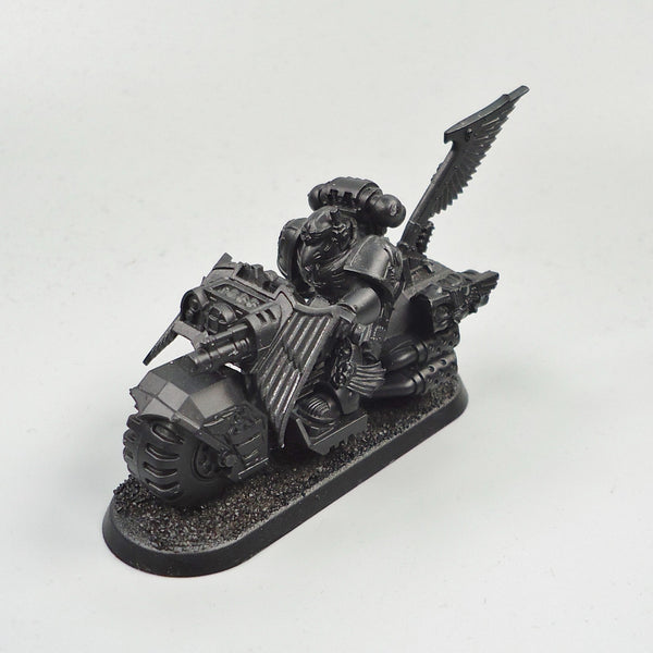 Dark Angels Ravenwing Bike Undercoated - Warhammer 40k Space Marines 40,000