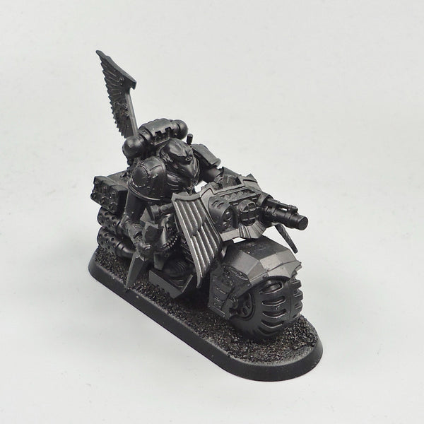 Dark Angels Ravenwing Bike Undercoated - Warhammer 40k Space Marines 40,000