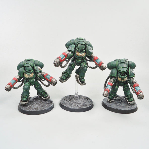 Dark Angels Primaris Inceptors x3 Painted - Warhammer 40k Space Marines 40,000