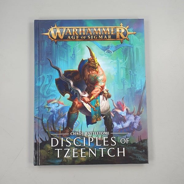Warhammer Age of Sigmar: Disciples of Tzeentch Chaos Battletome – Hardback Book