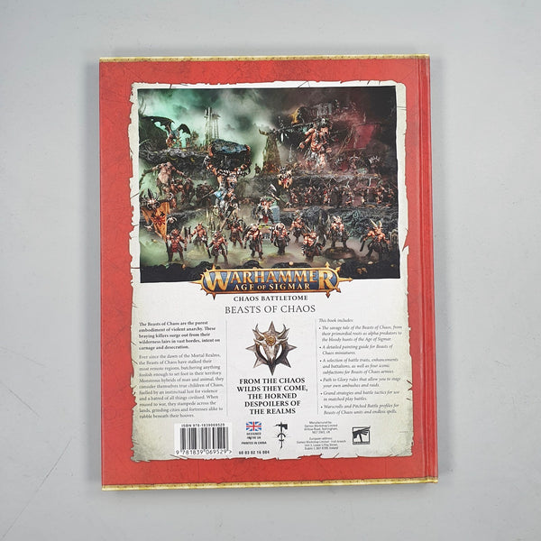 Beasts Of Chaos Battletome - 3rd Edition - Warhammer Age of Sigmar GW Book AOS
