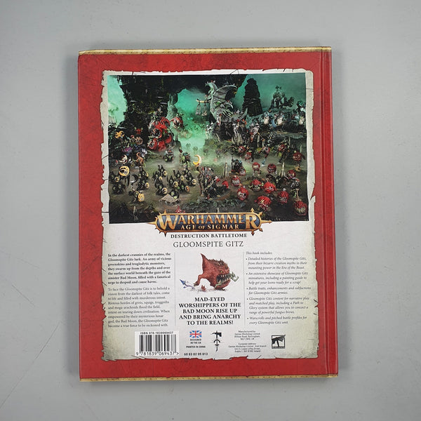 Warhammer Age of Sigmar Destruction Battletome Gloomspite Gitz