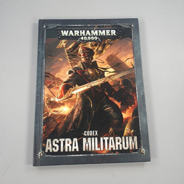 Warhammer 40,000 40k Codex Astra Militarum Hardback Book Games Workshop 2017 8th