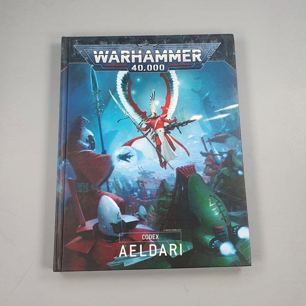 Warhammer 40k 9th Edition Aeldari Eldar Codex Army Supplement Hardback Book