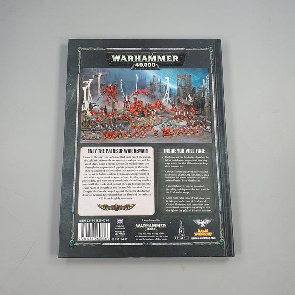 Craftworlds Codex Eldar Book Warhammer 40k Army