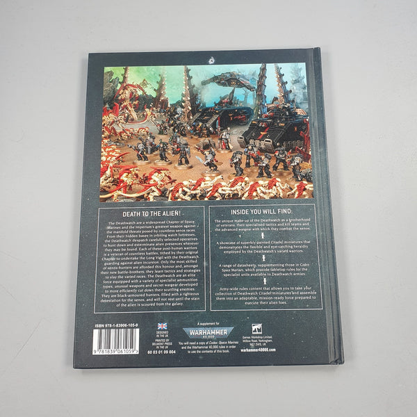 Deathwatch Space Marine Codex Supplement Book Warhammer 40k Army
