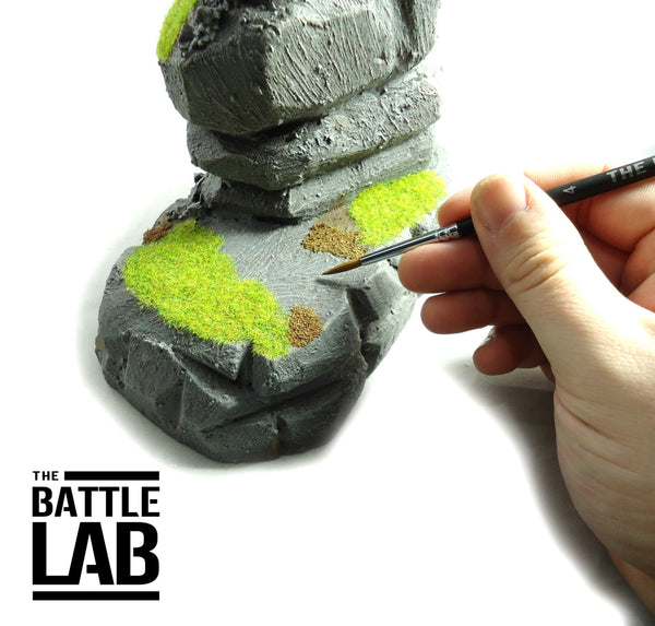 Wargaming Paint Brush Set of 5 Round Brushes for Miniatures, Models, Warhammer