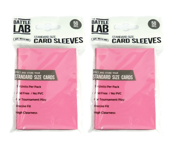 100 Trading Card Sleeves Multi Colour Standard Size Protectors for Pokemon, MTG