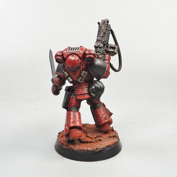 Blood Angels Lieutenant Painted - Warhammer 40k Army Space Marines