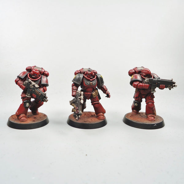 Blood Angels Primaris Intercessors x5 Painted - Warhammer 40k Army Space Marines