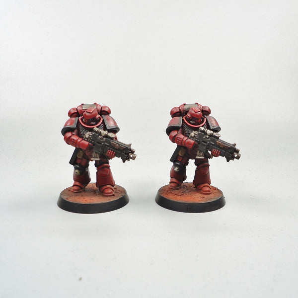 Blood Angels Primaris Intercessors x5 Painted - Warhammer 40k Army Space Marines