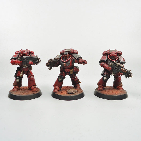 Blood Angels Primaris Intercessors x5 Painted - Warhammer 40k Army Space Marines
