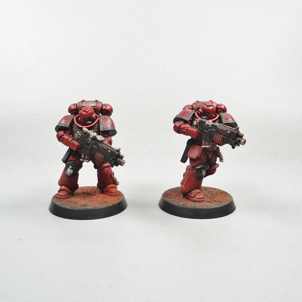 Blood Angels Primaris Intercessors x5 Painted - Warhammer 40k Army Space Marines