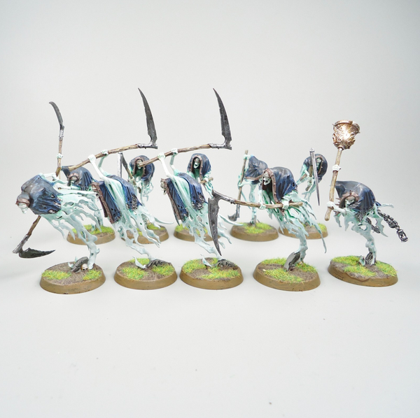 Nighthaunt Grimghast Reapers x10 Painted - Warhammer Age Of Sigmar Army