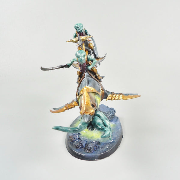 Idoneth Deepkin Converted Akhelian Allopex Painted - Warhammer Age Of Sigmar