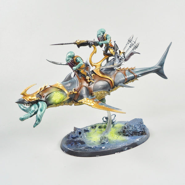 Idoneth Deepkin Converted Akhelian Allopex Painted - Warhammer Age Of Sigmar