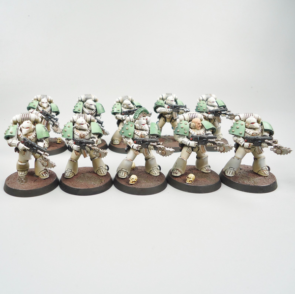 Horus Heresy Legion MKVI Tactical Squad Painted - Warhammer 30k Army Death Guard