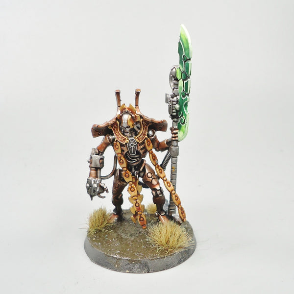 Necron Overlord Painted and Based - Warhammer 40k Army Necrons