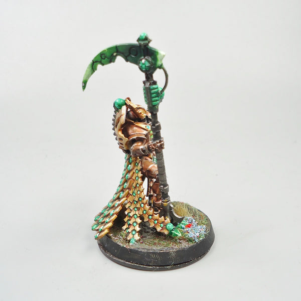 Necron Overlord Painted and Based - Warhammer 40k Army Necrons
