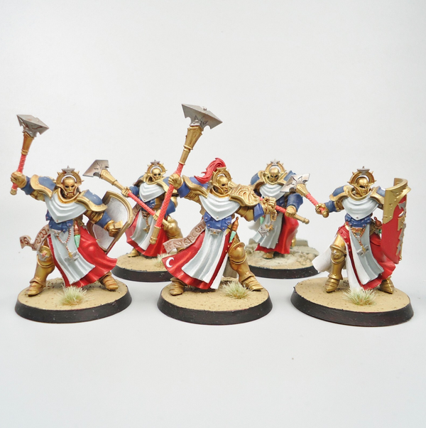 Stormcast Eternals Sequitors x5 Painted - Warhammer Fantasy Age of Sigmar Army