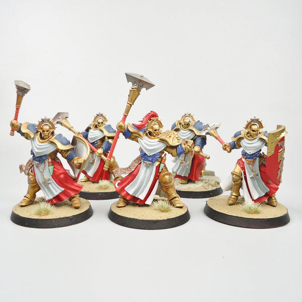 Stormcast Eternals Sequitors x5 Painted - Warhammer Fantasy Age of Sigmar Army