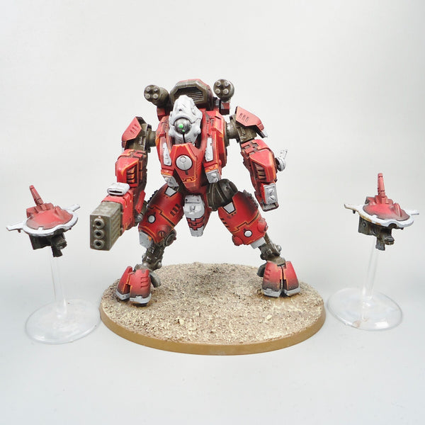 Tau Empire XV95 Ghostkeel Battlesuit Painted - Warhammer Army 40k GW