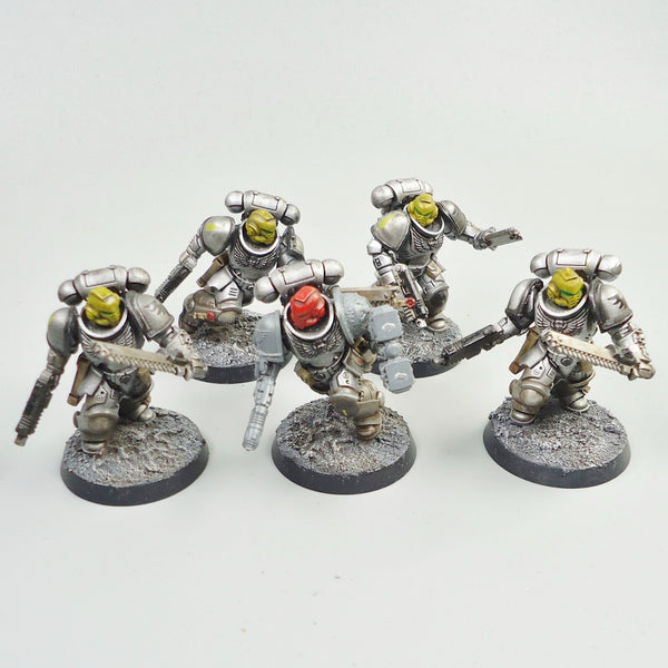 Space Marines Assault Intercessors x5 Partly Painted - Warhammer 40k Army