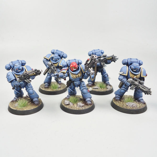 Ultramarines Intercessors x5 Painted - Warhammer 40k Army Space Marines