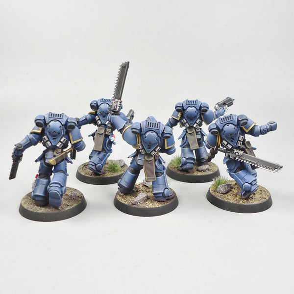 Ultramarines Assault Intercessors x5 Painted - Warhammer 40k Army Space Marines