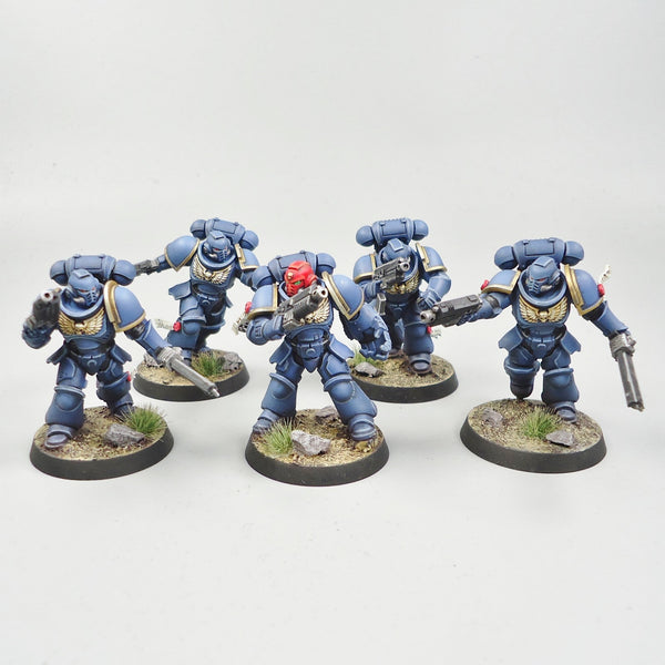 Ultramarines Assault Intercessors x5 Painted - Warhammer 40k Army Space Marines