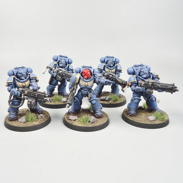 Ultramarines Heavy Intercessors x5 Painted - Warhammer 40k Army Space Marines