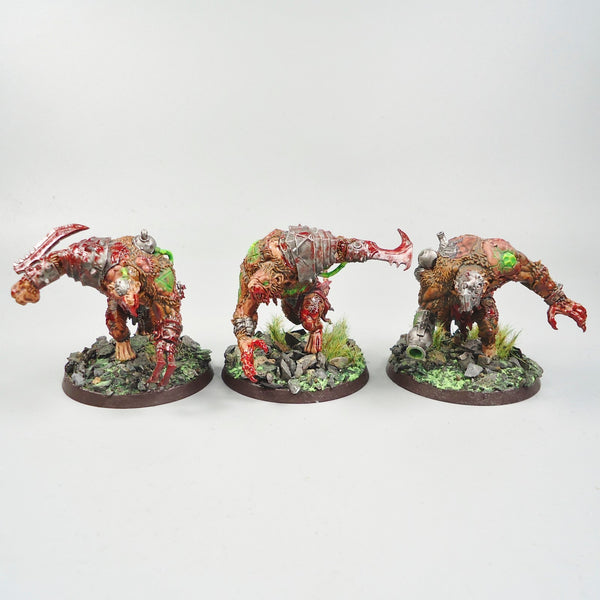 Skaven Rat Ogors x3 Painted - Warhammer Army Fantasy Age of Sigmar
