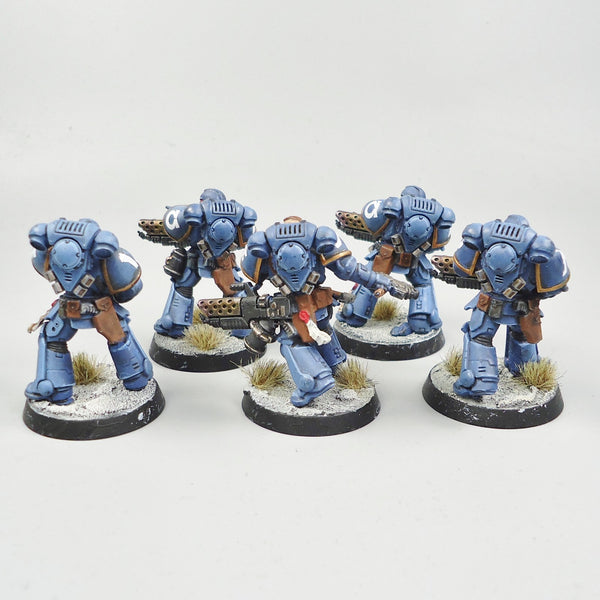 Warhammer 40k Army Space Marines Ultramarines Infernus Squad Painted