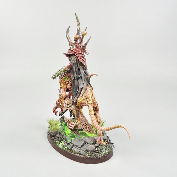 Skaven Clawlord on Gnaw-Beast Painted - Warhammer Army Fantasy Age of Sigmar