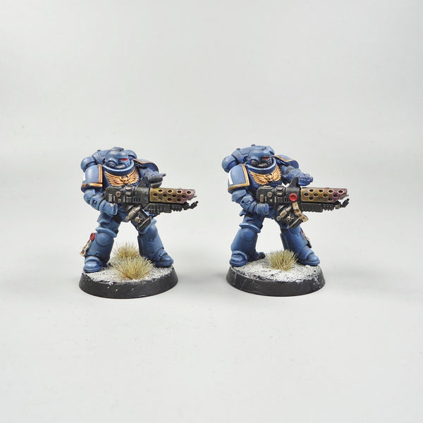 Warhammer 40k Army Space Marines Ultramarines Infernus Squad Painted