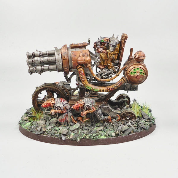 Skaven Ratling Warpblaster Painted - Warhammer Army Fantasy Age of Sigmar