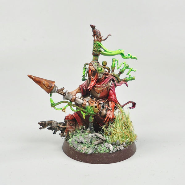 Skaven Warlock Bombardier Painted - Warhammer Army Fantasy Age of Sigmar