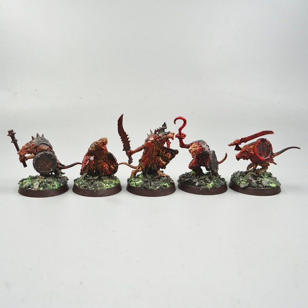 Skaven Clanrats x10 Painted - Warhammer Army Fantasy Age of Sigmar